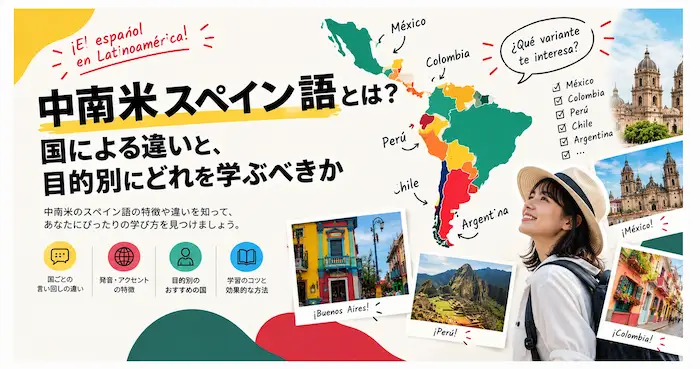 中南米スペイン語のイメージ