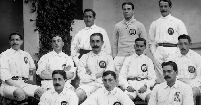1902年、創設当時のマドリードFC